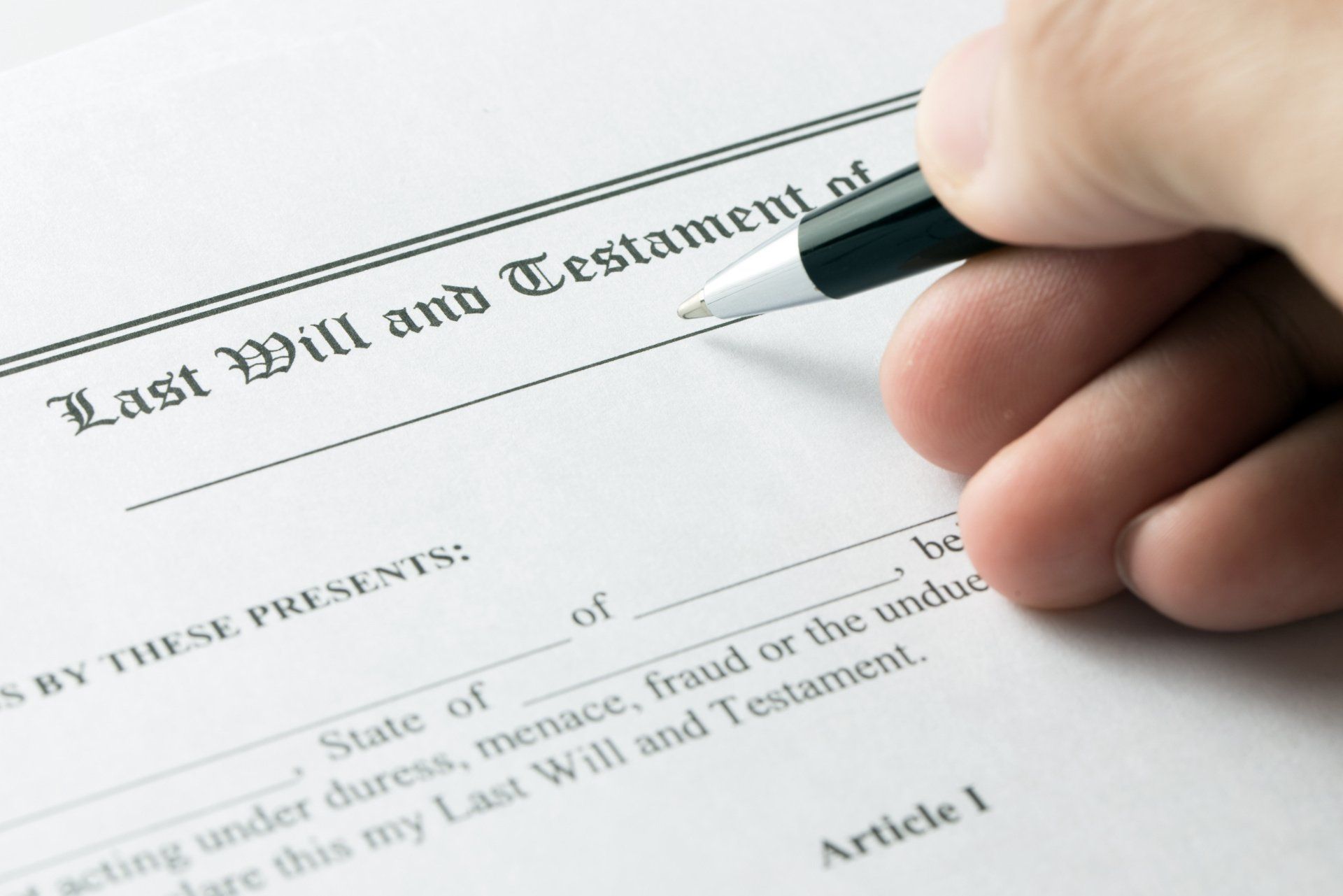 There Is Much More to a Will Than Transferring Assets
