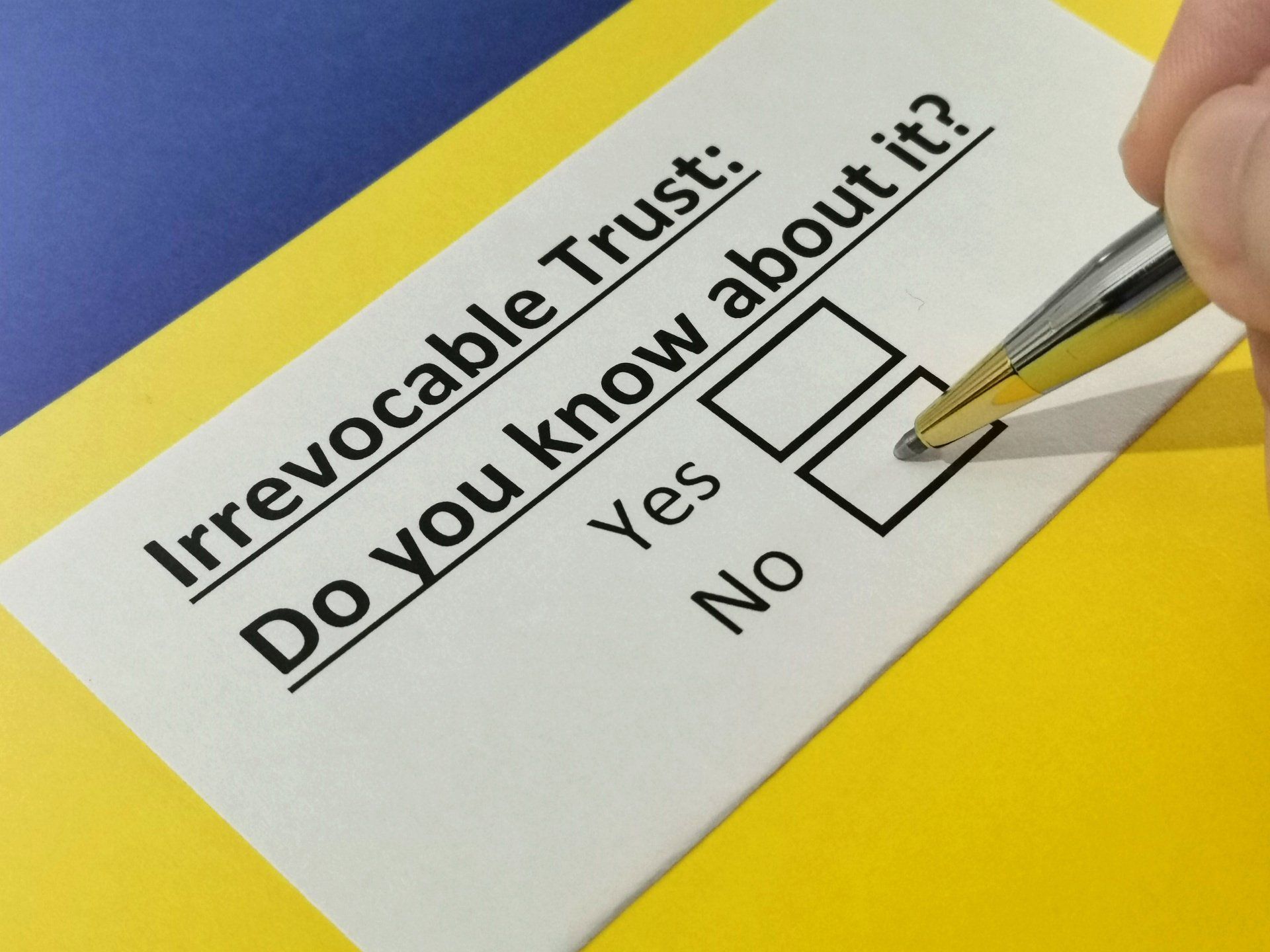 Comparison Of Revocable and Irrevocable Trusts
